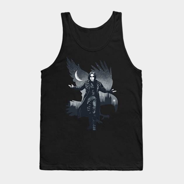 Crow City Tank Top by Andriu